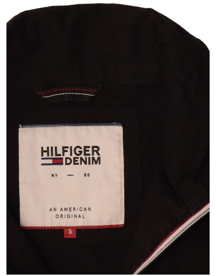 Giubbotto bomber da uomo Tommy Hilfiger UK 36 piccolo cotone nero