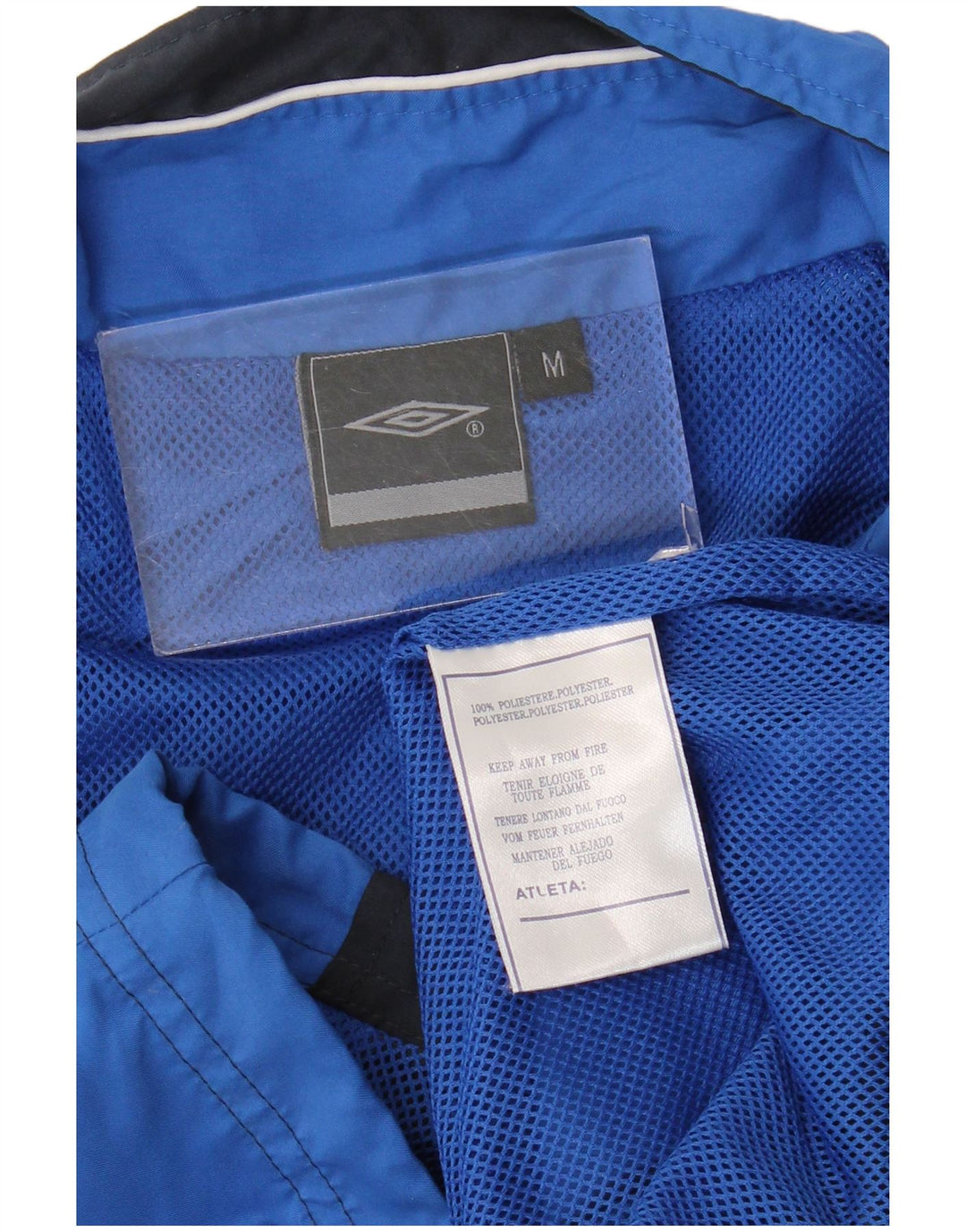 Giacca da allenamento Umbro da uomo Albalonga Calcio, colore blu medio