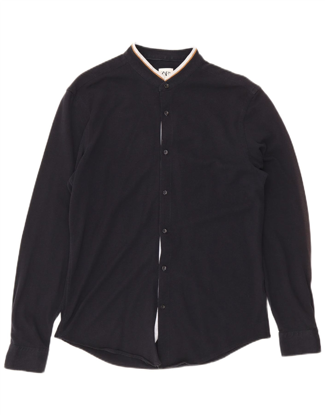 Camicia Zara da uomo blu navy medio