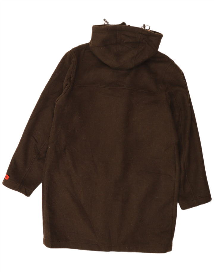 Montgomery con cappuccio da uomo Commander EU 52 XL lana marrone