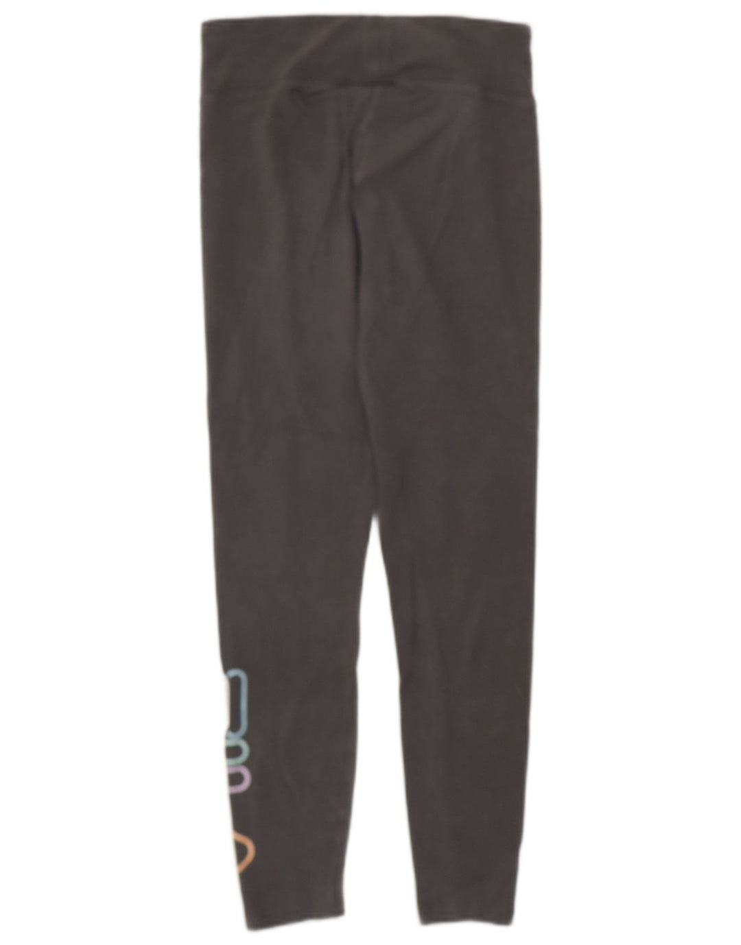 Leggings grafici da donna Fila UK 10 piccolo cotone grigio
