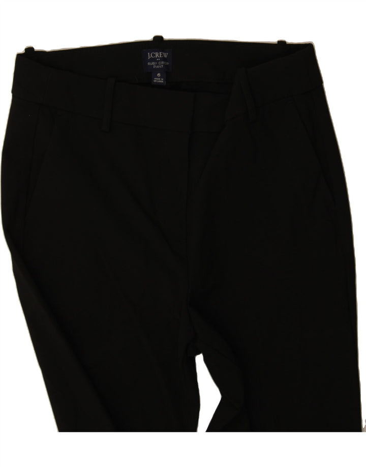 J. CREW Womens Ruby Crop Chino Trousers US 6 Medium W30 L28 Black Vintage J. Crew and Second-Hand J. Crew from Messina Hembry 