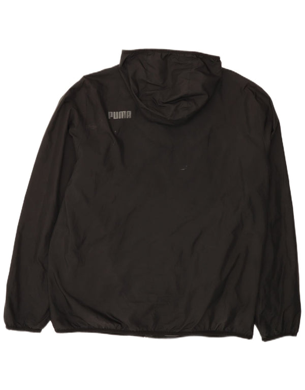Giacca antipioggia da uomo Puma UK 18 XL poliestere nero