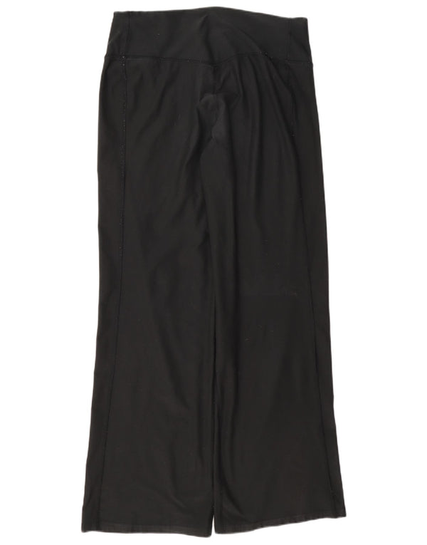 Pantaloni da tuta Nike Dri Fit a gamba larga da donna UK 14 medio nero