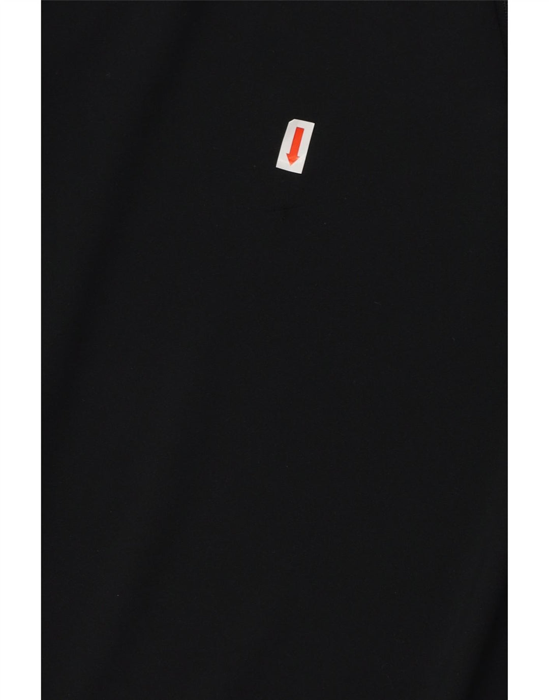 NIKE Top da tuta pullover con zip e collo Dri Fit da donna UK 10 Small Nero