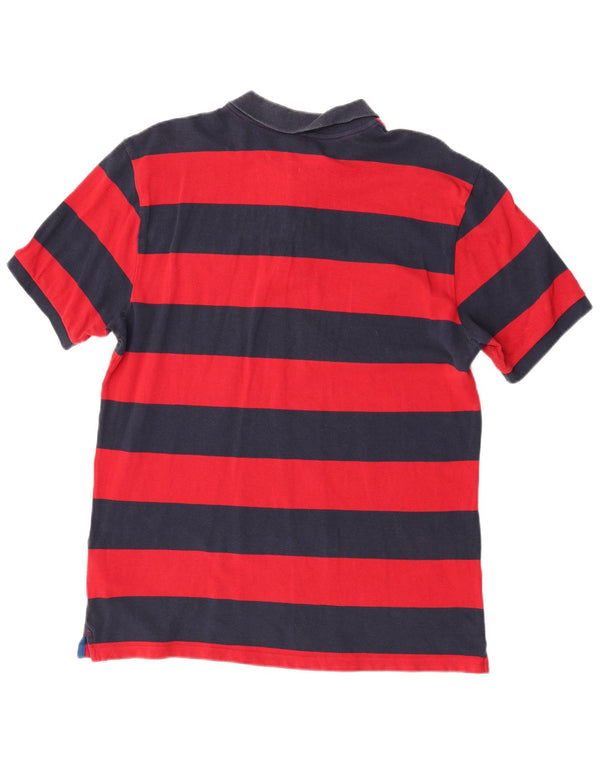 Polo da rugby grafica da uomo North Sails XL in cotone a righe rosse