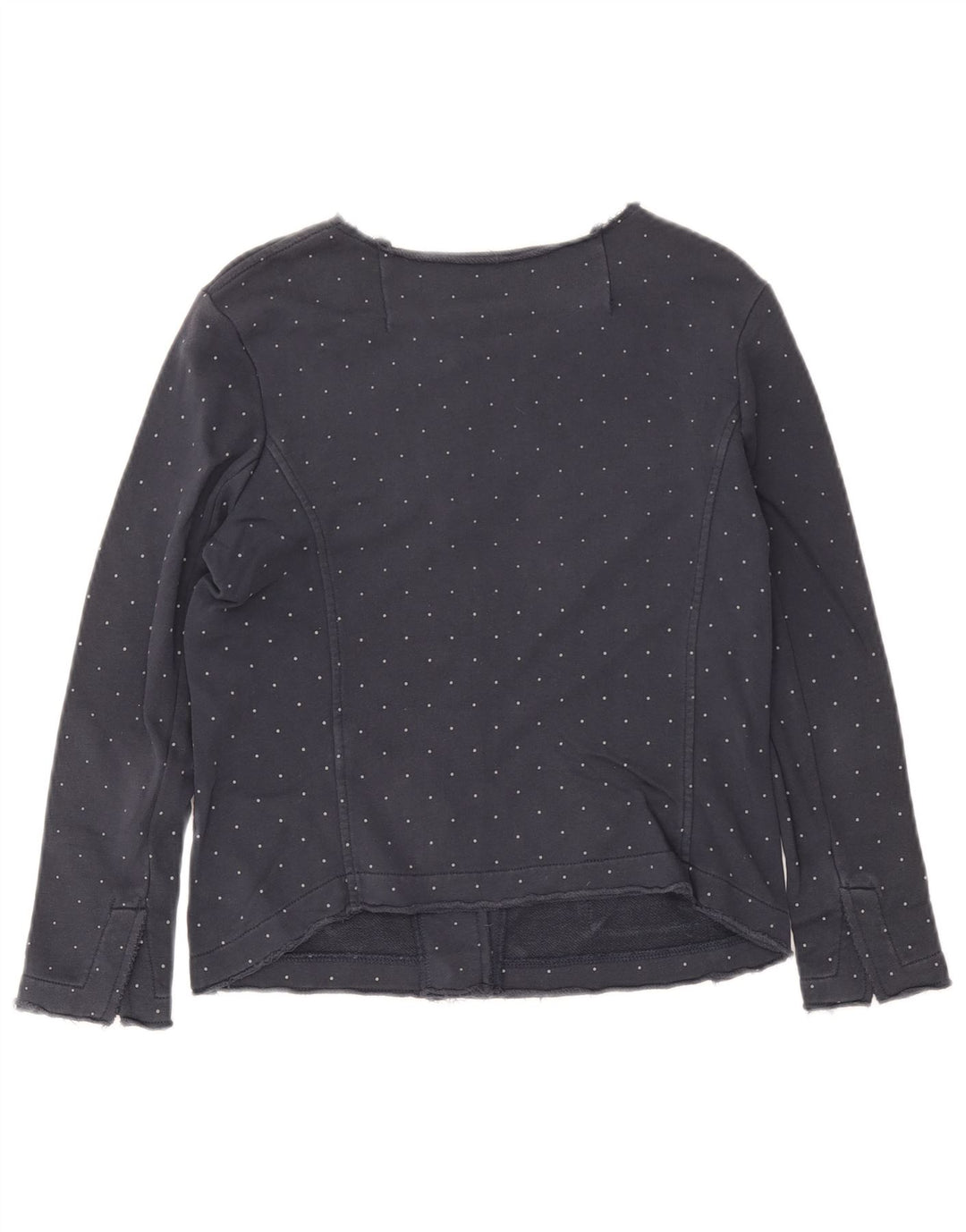 Giacca utility corta da donna Sun68 UK 10 piccola cotone maculato blu navy