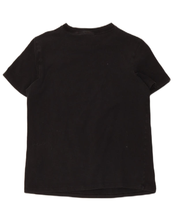 T-shirt grafica da donna Adidas Top UK 14 cotone medio nero