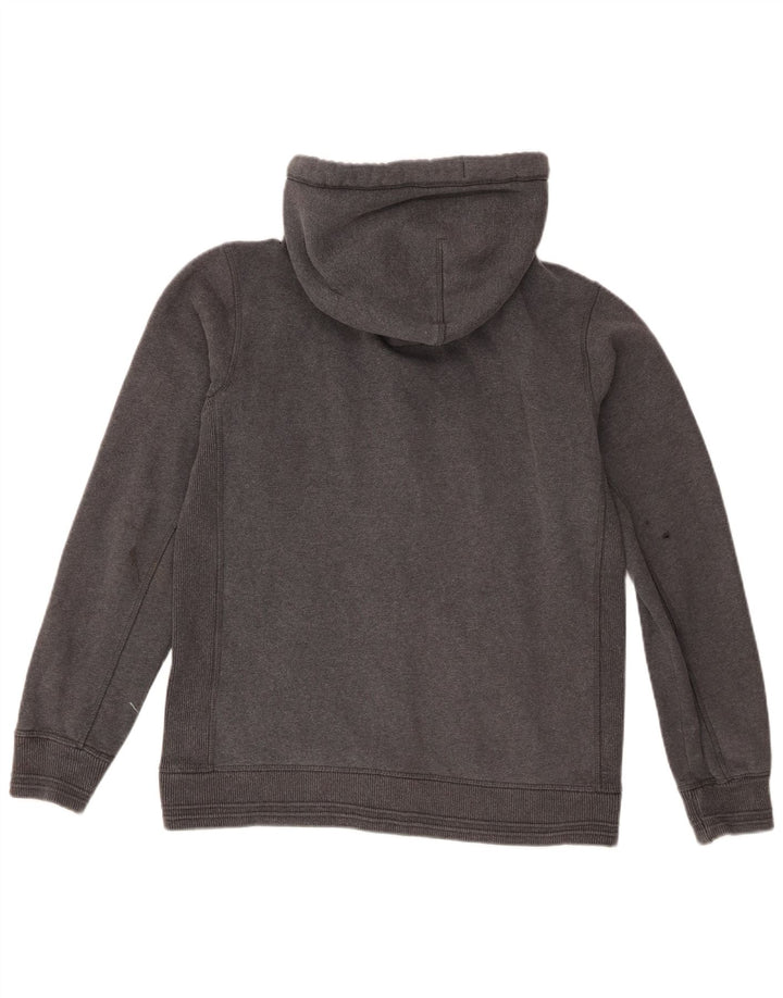 Felpa con cappuccio e zip da uomo Fat Face XS in cotone grigio