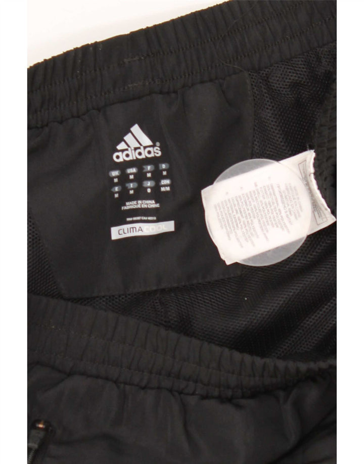 Pantaloni da tuta Adidas Climacool da uomo, poliestere color block medio nero