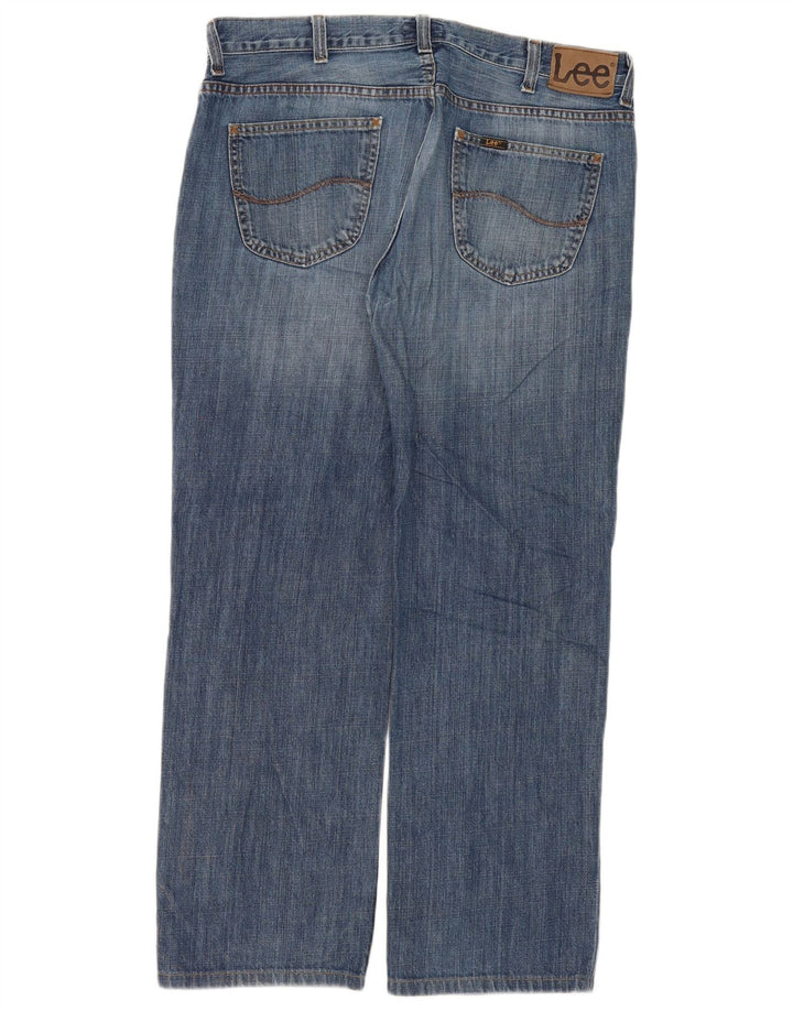 Jeans dritti da uomo Lee Seattle W38 L30 cotone blu