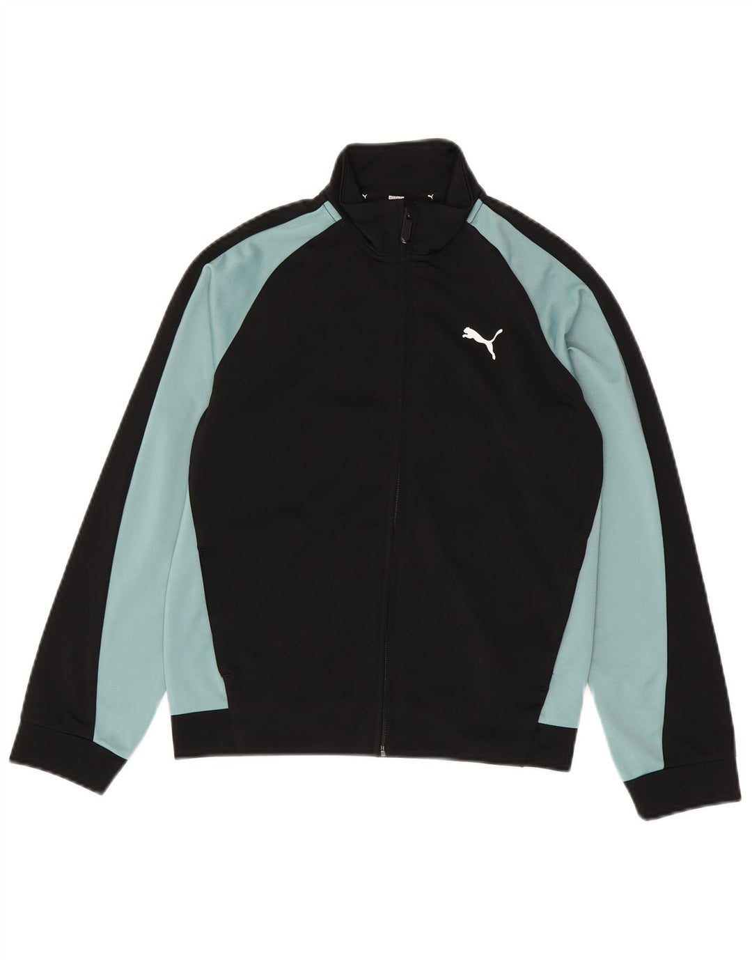 Giacca da tuta da ragazzo Puma 11-12 anni Medium Black Colourblock