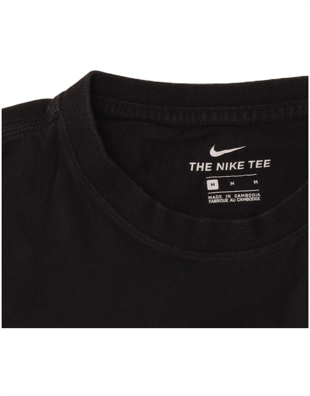 T-shirt da uomo Nike Top media nera