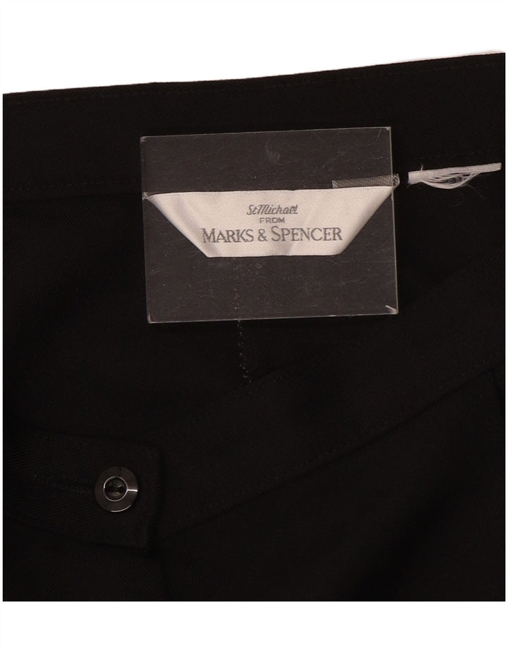 Pantaloni corti Marks & Spencer da donna W36 L25 neri