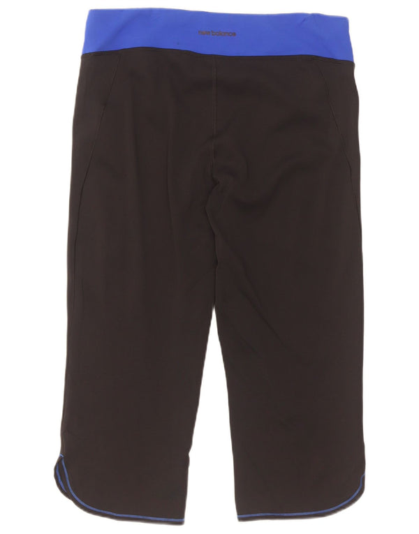 Leggings Capri da donna New Balance UK 18 XL Poliestere color block nero