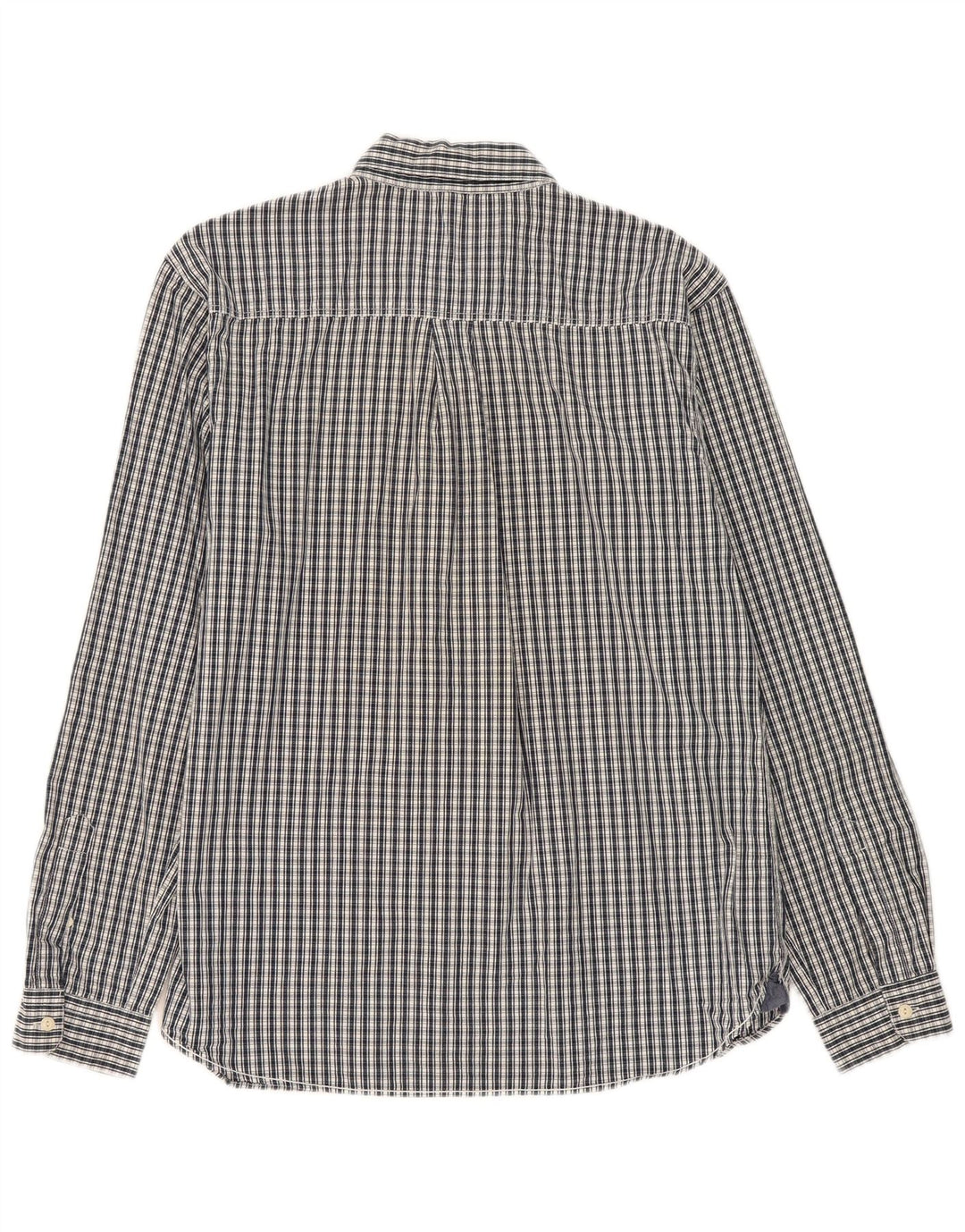 Camicia da uomo Classic Fit di White Stuff XL in cotone a quadri blu navy
