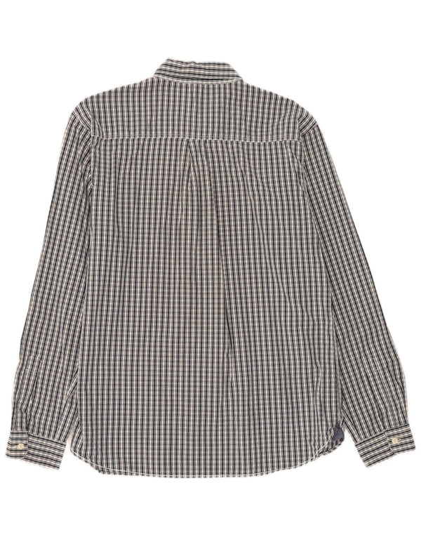 Camicia da uomo Classic Fit di White Stuff XL in cotone a quadri blu navy