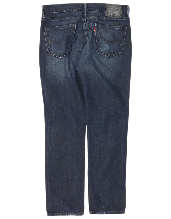 Jeans Levi's Uomo 511 Slim W34 L32 Cotone Blu Navy