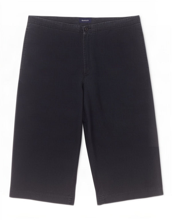 Bermuda da uomo Gant W35 Large in lino blu navy