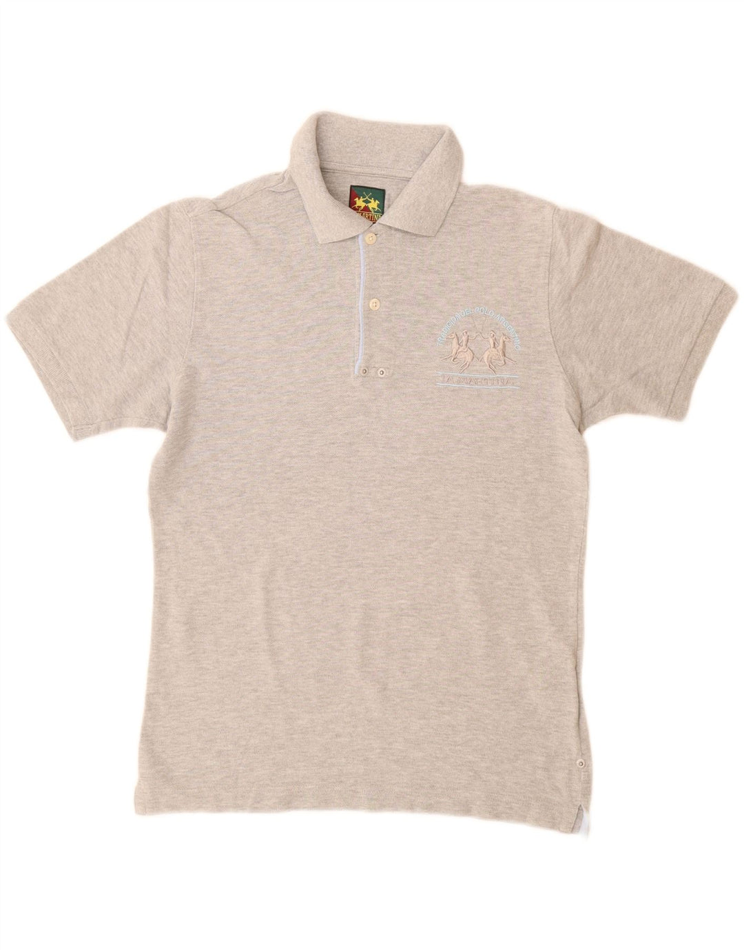 Polo Uomo La Martina Small Grigio Cotone