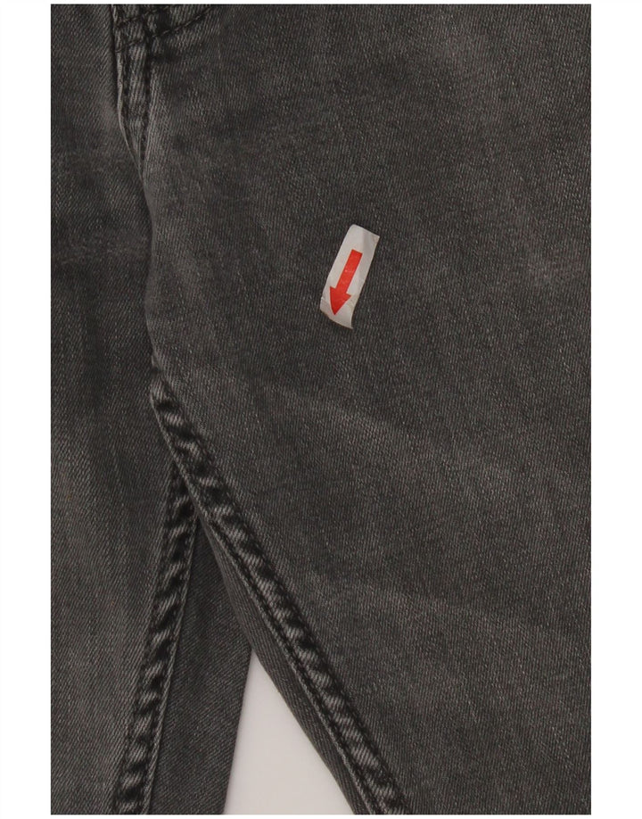 Levi's Uomo 511 Slim Jeans W34 L30 Cotone Grigio