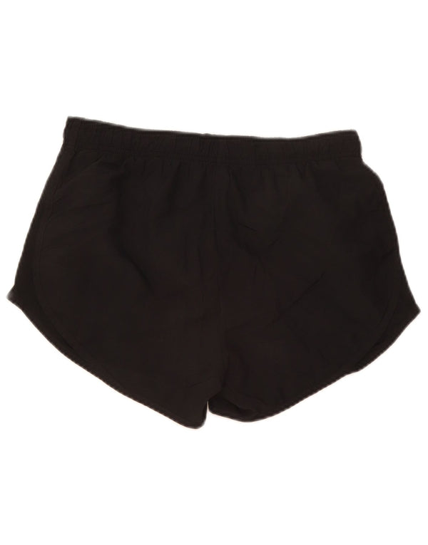 Pantaloncini sportivi Nike da donna Dri Fit UK 10 piccoli poliestere nero