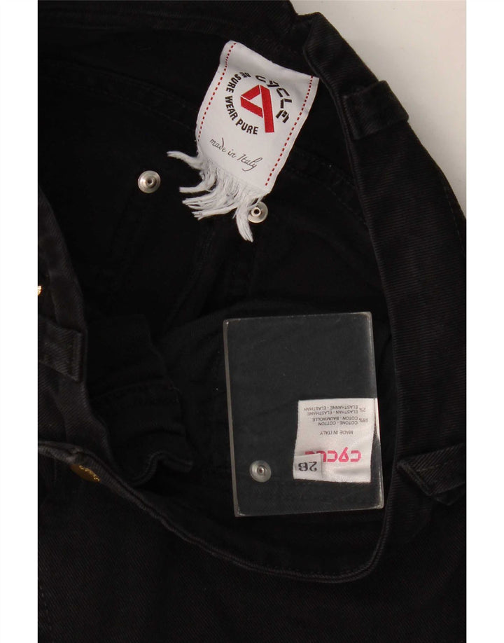 Cycle Jeans slim da donna W26 L29 Cotone nero