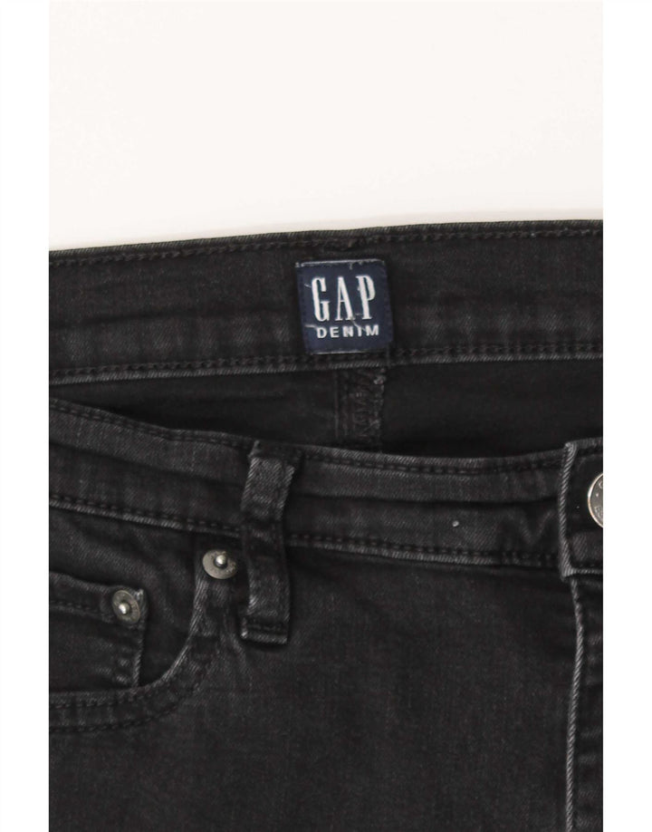 Jeans dritti da donna Gap W31 L30 cotone nero