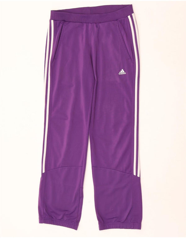 Pantaloni da tuta da donna Adidas UK 8/10 Small Viola Poliestere