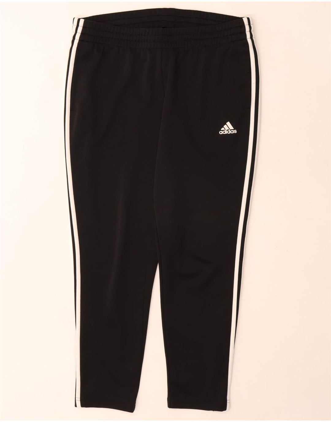 Pantaloni da tuta da donna Adidas UK 16/18 Large Nero Poliestere