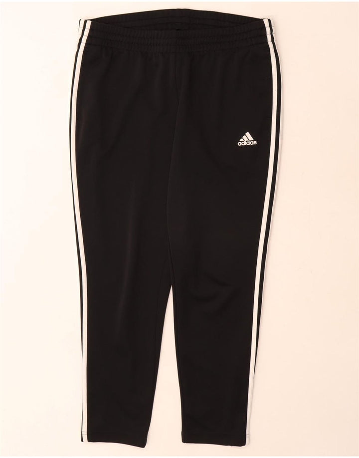 Pantaloni da tuta da donna Adidas UK 16/18 Large Nero Poliestere