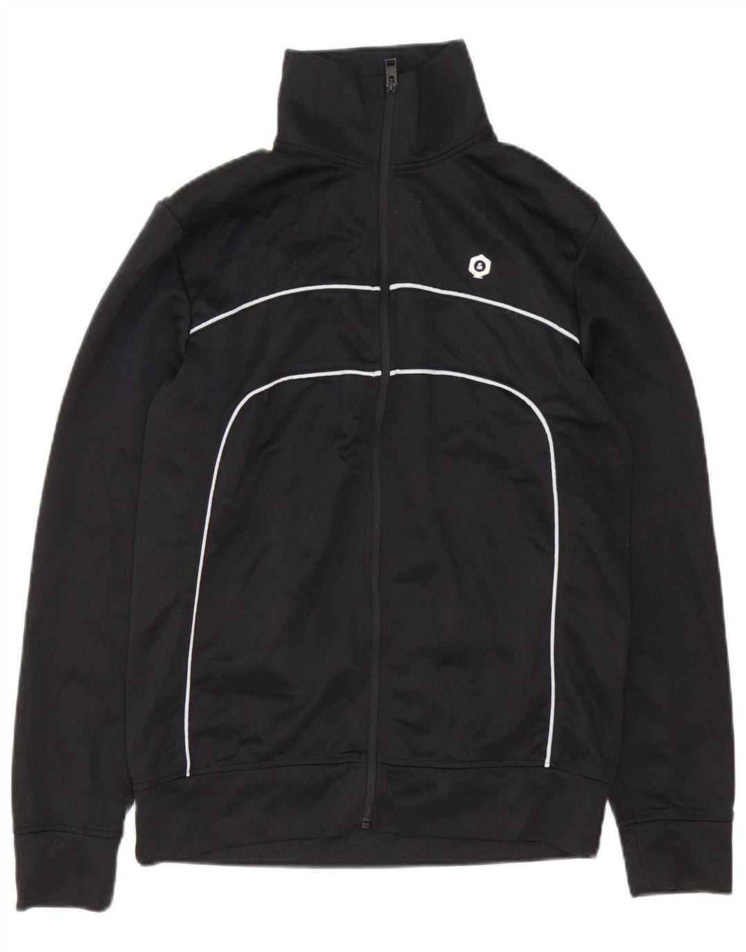 Giacca da tuta da uomo Jack & Jones, poliestere nero medio
