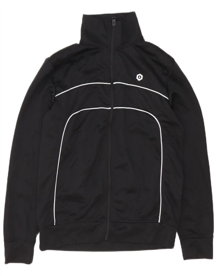 Giacca da tuta da uomo Jack & Jones, poliestere nero medio