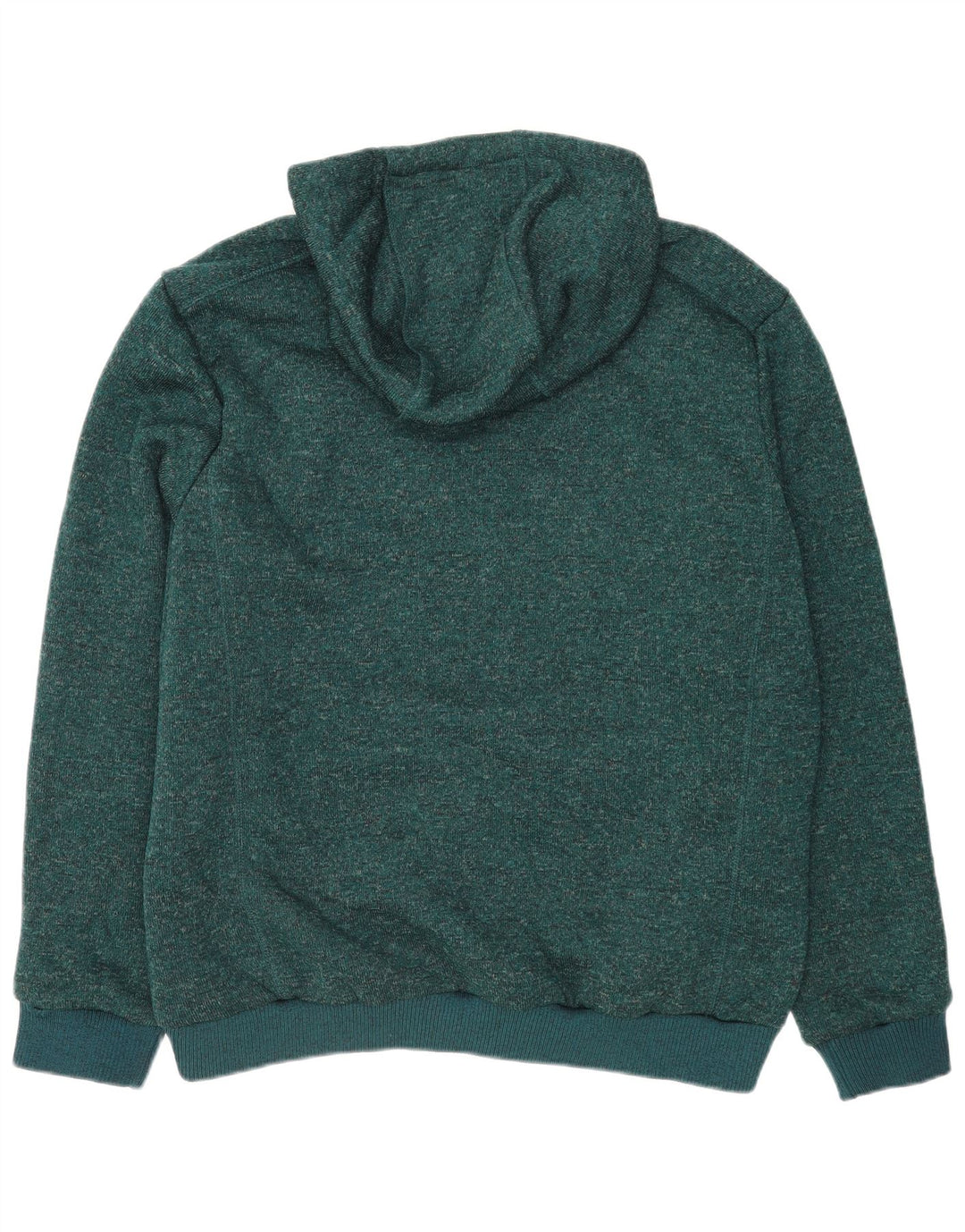Felpa con cappuccio e zip da uomo Mountain Warehouse XL Poliestere chiazzato verde
