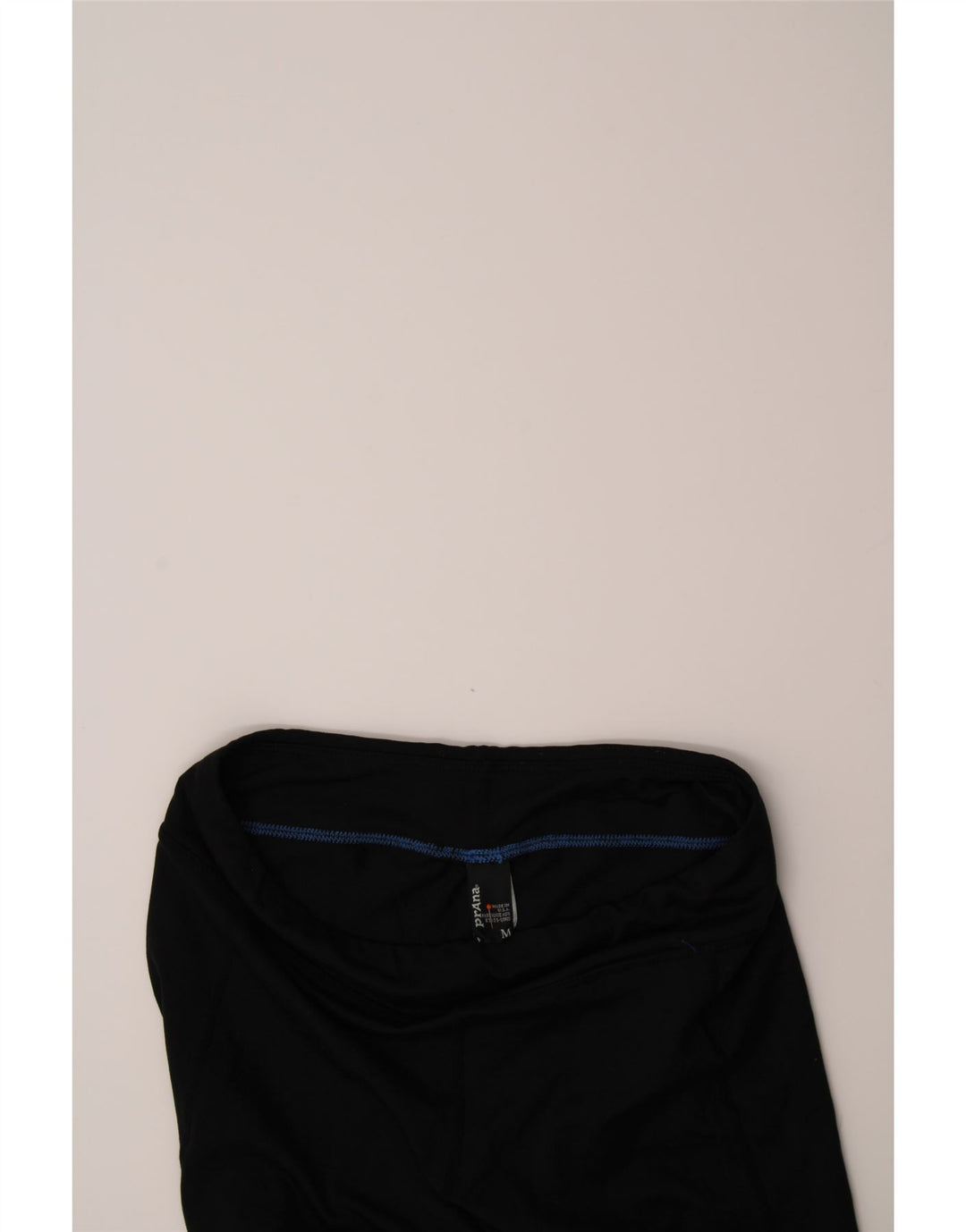PRANA Womens Capri Leggings UK 14 Medium  Black Polyester Vintage Prana and Second-Hand Prana from Messina Hembry 