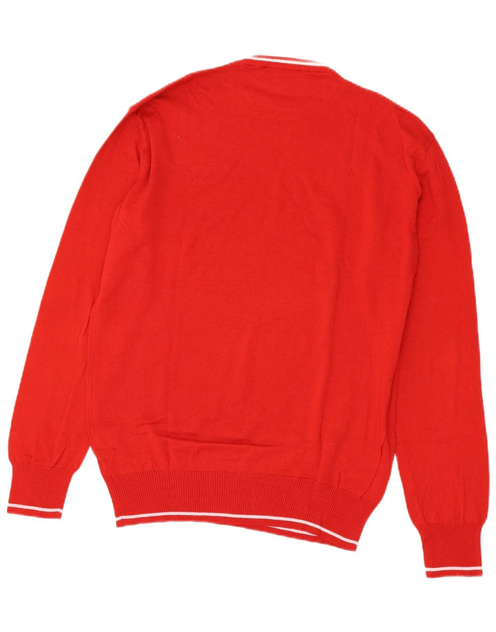 Maglione maglione girocollo da uomo North Sails XL in cotone rosso