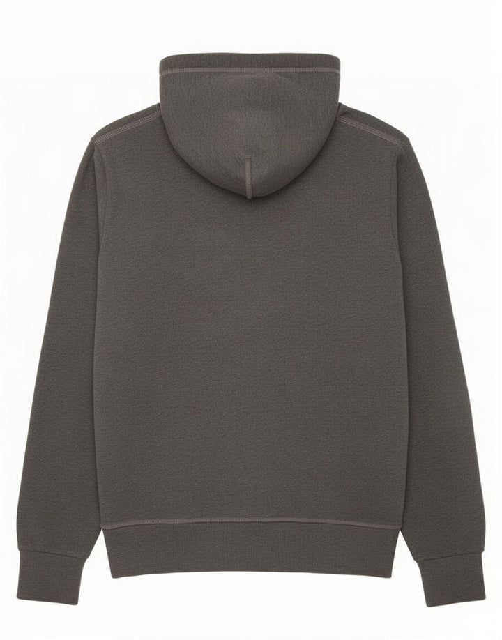 Felpa con cappuccio da uomo Superdry 2XL in cotone grigio