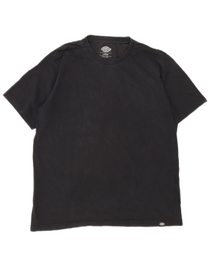 T-shirt da uomo Dickies Top grande in cotone nero