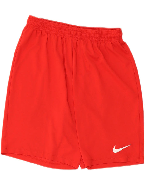 Pantaloncini sportivi Nike Dri Fit da uomo XL rosso poliestere