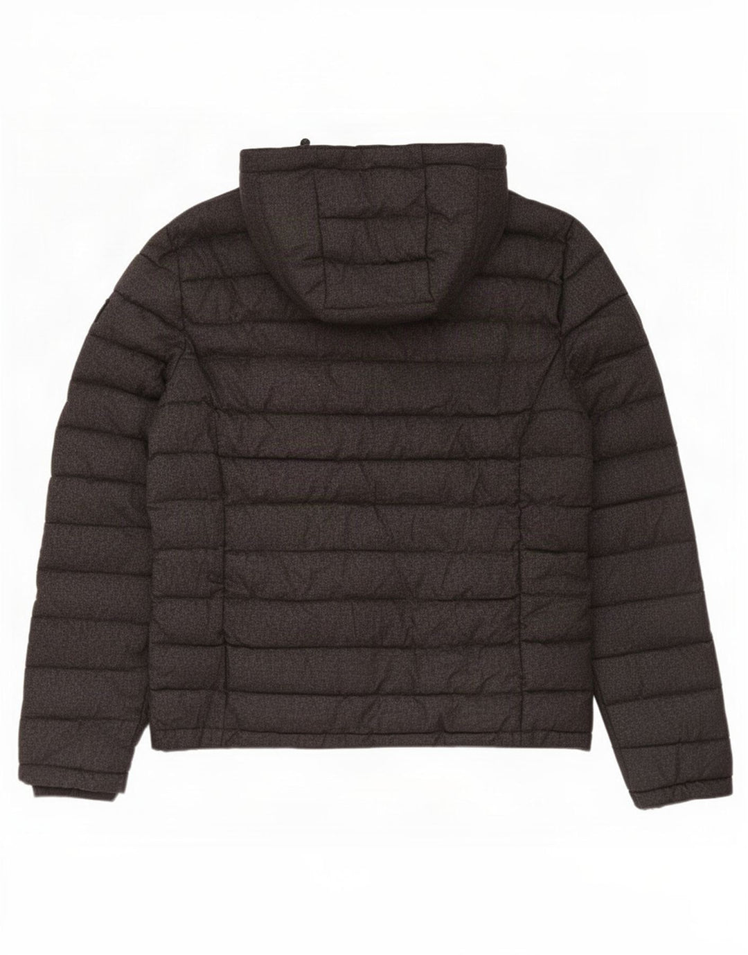 Giacca imbottita con cappuccio da uomo Superdry UK 42 XL poliestere grigio