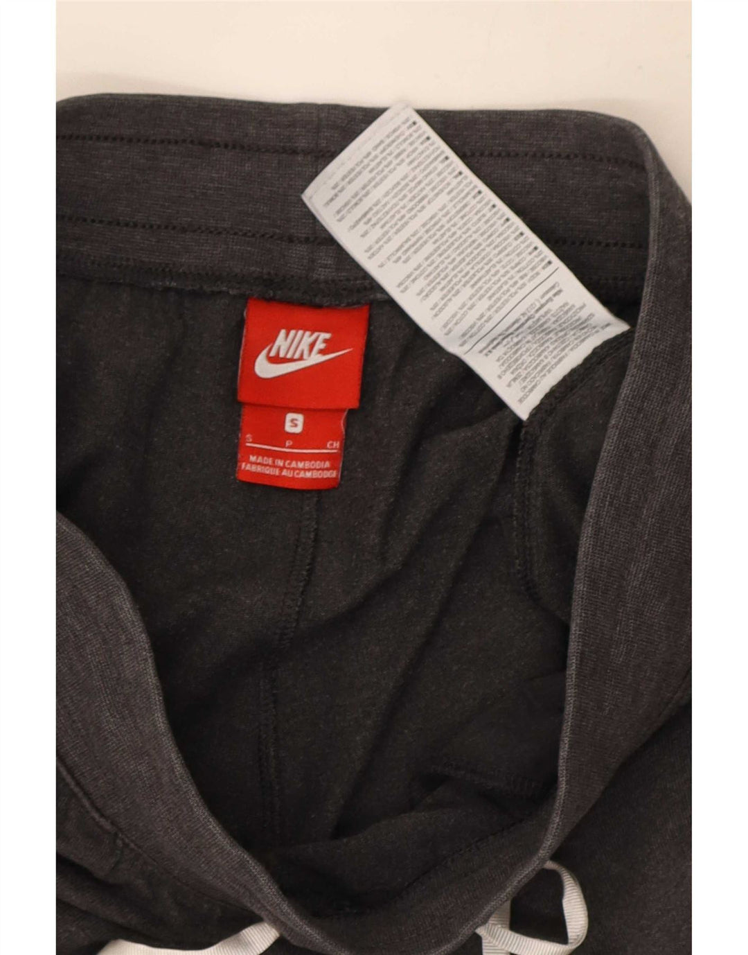 Pantaloncini sportivi Nike da donna UK 10 piccoli in poliestere grigio
