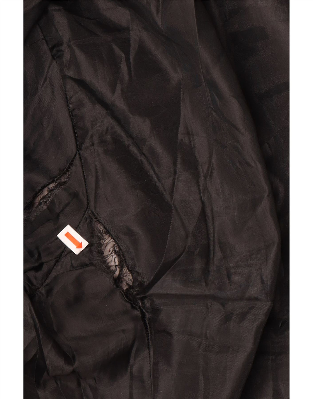 Giacca imbottita da donna Zara UK 16 grande nylon nero