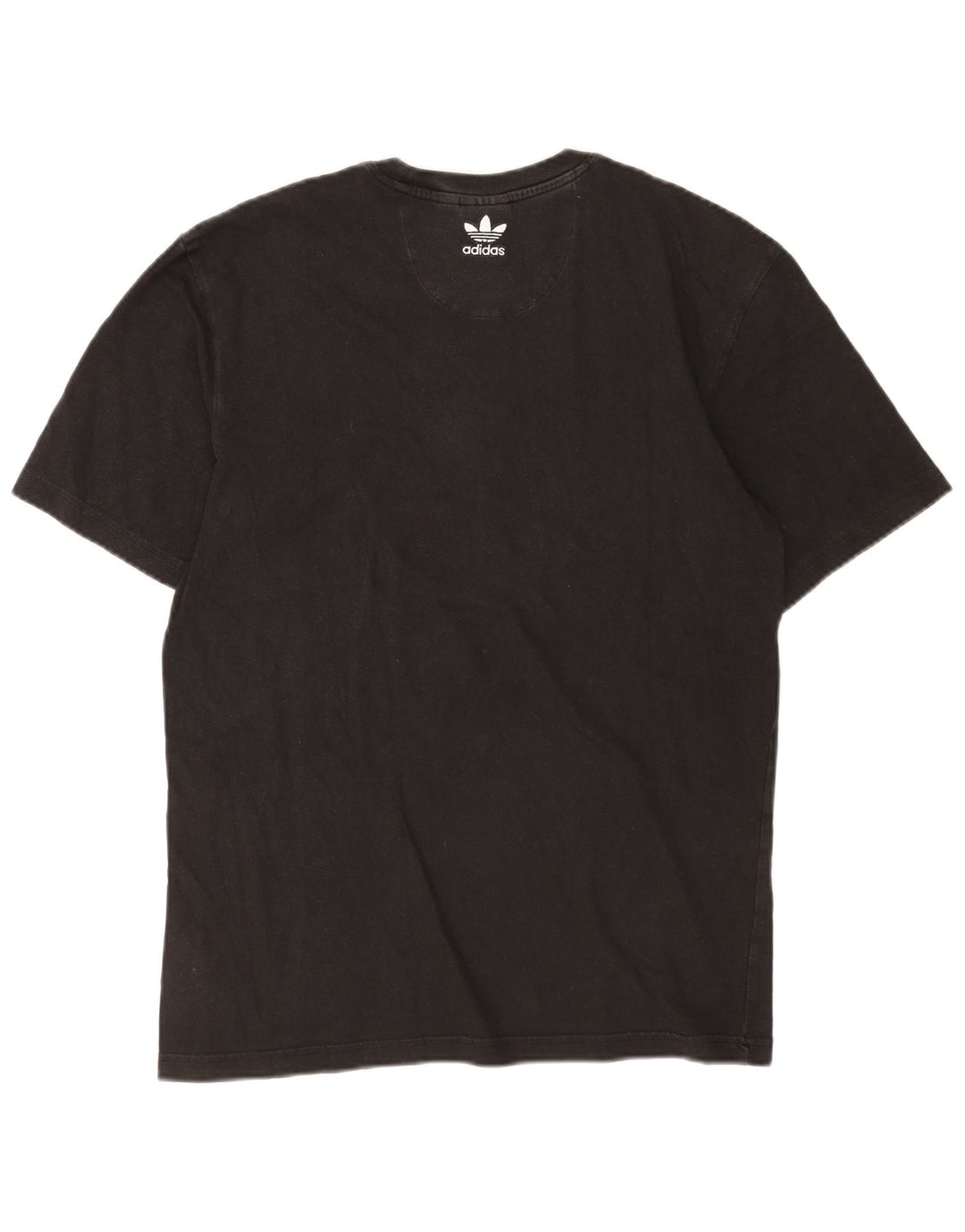 T-shirt Adidas da uomo Top Small in cotone nero