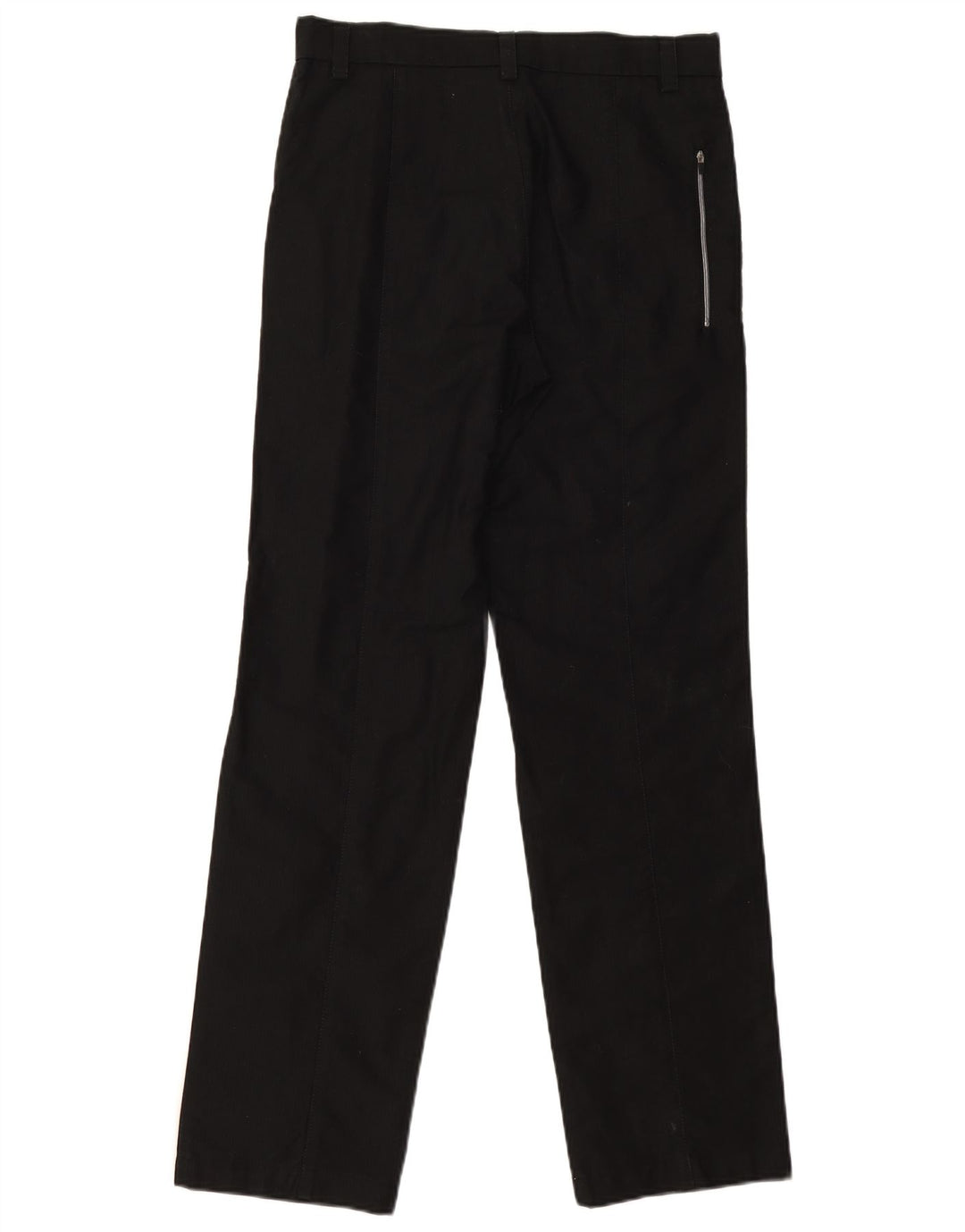 Pantaloni da uomo Belfe UK 30 W30 L31 Cotone nero