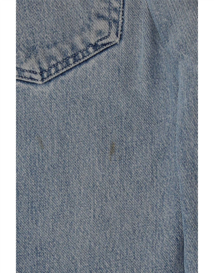 Jeans Straight Uomo Trussardi W33 L29 Cotone Blu