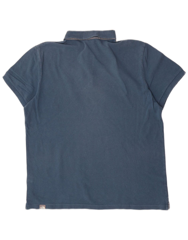 Polo da uomo The North Face XL in cotone blu