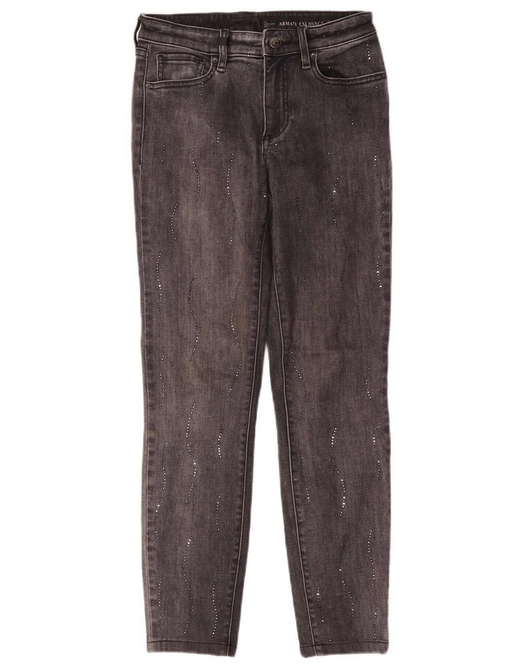 Jeans super skinny da donna Armani Exchange W25 L26 Grigi