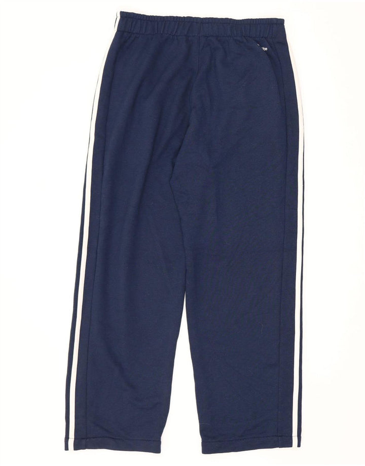 Pantaloni da tuta Adidas Climalite da uomo piccoli in poliestere blu navy