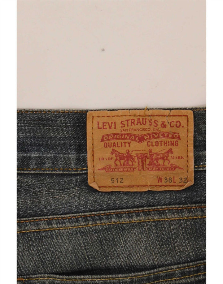 Jeans Levi's Uomo 512 Bootcut W38 L32 Blu