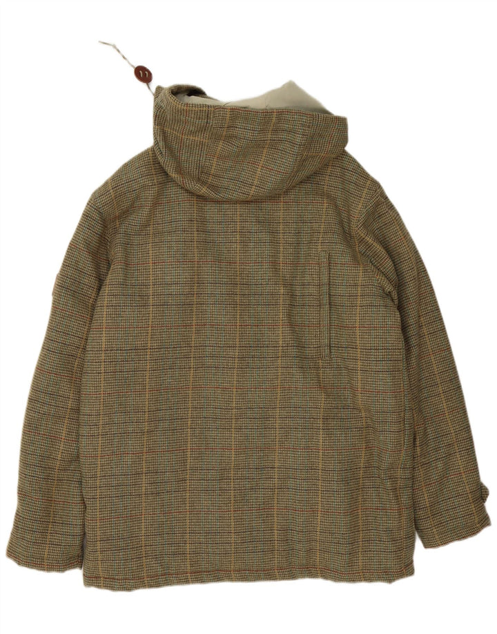 Giacca imbottita con cappuccio da uomo Penfield UK 38 media pied de poule kaki